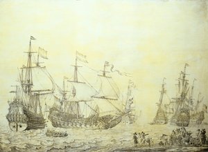  by Willem van de the Elder Velde