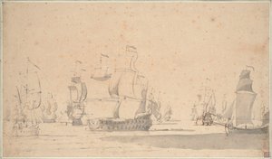  by Willem van de the Elder Velde