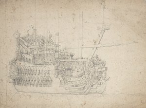  by Willem van de the Elder Velde
