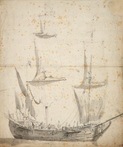  by Willem van de the Elder Velde