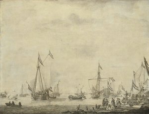 Kraliyet Yatı ve Devlet Yatı Charles II ile Moerdijk