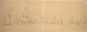 by Willem van de the Elder Velde