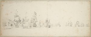  by Willem van de the Elder Velde