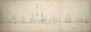  by Willem van de the Elder Velde