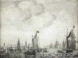  by Willem van de the Elder Velde