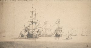  by Willem van de the Elder Velde