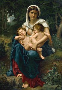 ಚಾರಿಟಿ (ಕ್ರೊಮೊಲಿಥೊ)ಟರ್ಕ್ by William Adolphe (after) Bouguereau