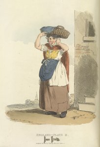 Billingsgate Balık-Kadın by William (after) Alexander