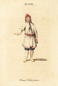 Mari kadınının yazlık elbisesi by William (after) Alexander