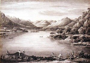 Chatelin ve Mason tarafından oyulmuş, Ullswater Başkanı