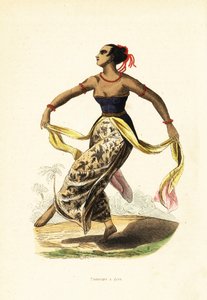 Ronggeng veya rongging, Java, Endonezya