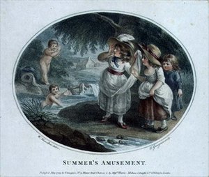 Yaz Eğlencesi, oyulmuş ve bar. Thomas Gaugain (1748-1812) tarafından