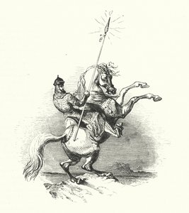 Pirinç Süvari (gravür) by William (after) Harvey