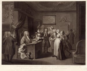 Çocuğunu Mezar Vatandaşına Yemin Eden Kadın (mezzotint)