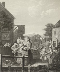 Akşam - Londra - by William (after) Hogarth