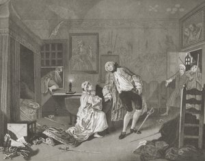 Evlilik a la Mode by William (after) Hogarth