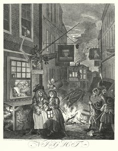 Gece (gravür) by William (after) Hogarth