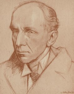 Rt Hon Lord Robert Cecil (lito) by William (after) Rothenstein