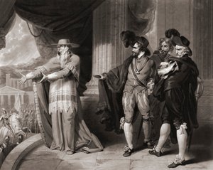 Francisco Jimenez de Cisneros soylulara cevap veriyor. (Yazdır) by William (after) Ward