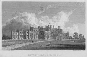 Eaton Hall, Cheshire (gravür)