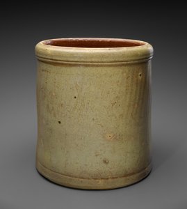 çömlek, c. 1880-1905 (tuz sırlı taş eşya) by William (attr.to) Saenger
