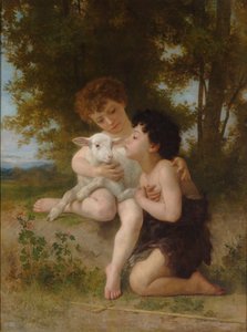 Kuzulu Çocuklar by William Adolphe Bouguereau