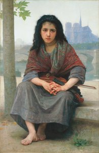 Evsizler, 1890 by William Adolphe Bouguereau