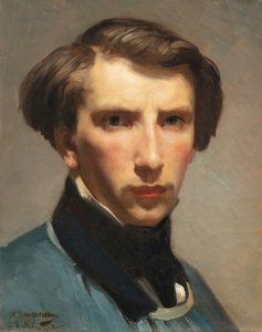 Otoportre (tuval üzerine yağlı boya) by William Adolphe Bouguereau