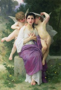Kalbin Uyanışı, 1892 by William Adolphe Bouguereau