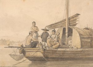 Bir çöplükte balıkçılar by William Alexander