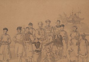 Çinli grup by William Alexander