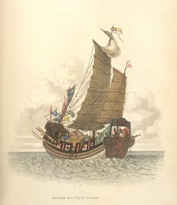 Yelken altında deniz gemisi by William Alexander