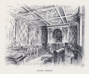 Şapel İçi (gravür) by William Alexander Ansted