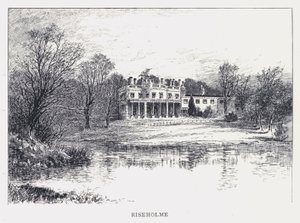 Riseholme (gravür) by William Alexander Ansted