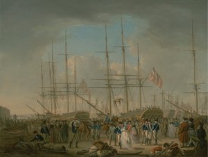 Süvariler Deptford'a Biniyor by William Anderson
