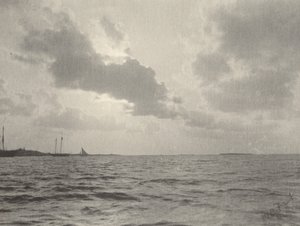 Su Üzerinde Gün Batımı, 1890