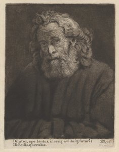 Uzun Sakallı Yaşlı Adam, 1761.
