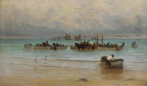 Düşük Gelgitte Balık Yükleme, St. Ives