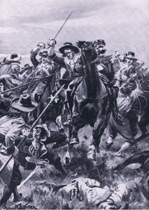 Aughrim Savaşı by William Barnes Wollen