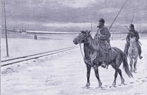 Mukden yakınlarındaki demiryolunun korunması, Cassells