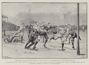 Uluslararası Futbol Maçı (İngiltere - Galler), 6 Ocak