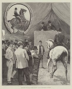 Av Sezonuna Hazırlık, Kingsbury Avcılarının Satışı by William Barnes Wollen