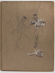 Yağlı boya çalışmaları, ?Bayrak: Albuhera, 16 Mayıs 1811? by William Barnes Wollen