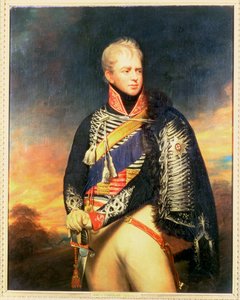 Ernest, Cumberland Dükü ve Hanover Kralı (1771-1851) portresi (tuval üzerine yağlı boya) by William Beechey
