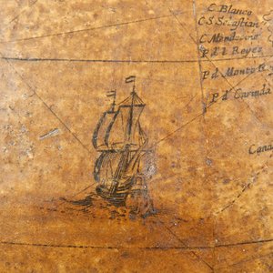 Erken İngiliz karasal küre, c.1673