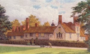 Terastan Ightham Mote (renkli taş baskı)