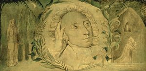 Alexander Pope, c.1800-03 (tuval üzerine temper) by William Blake