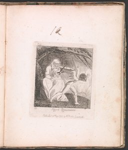 Çocuklar için. Cennetin Kapıları, Levha 13, Yaşlı Cehalet by William Blake
