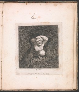 Çocuklar için. Cennetin Kapıları, Levha 5, "Dünya" by William Blake