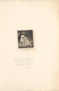 Cinsiyetler için- Cennetin Kapıları, Levha 3, Onu bir Ağacın Altında buldum by William Blake